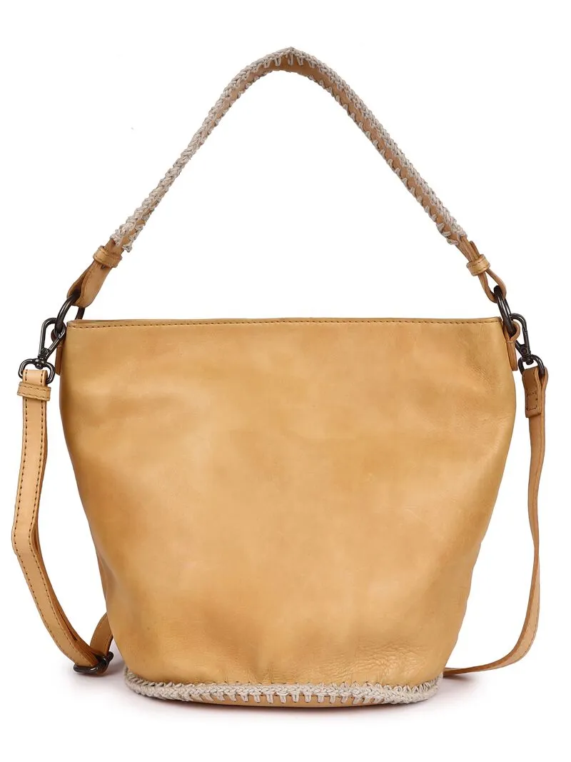 Patsy Bucket Bag in black by Latico