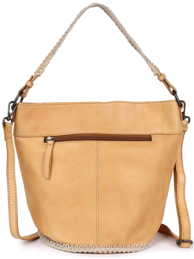 Patsy Bucket Bag in black by Latico