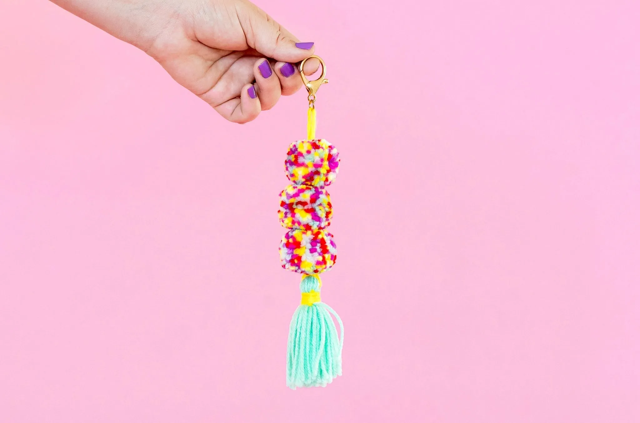 Pom & Tassel Keychains ~ Various Styles