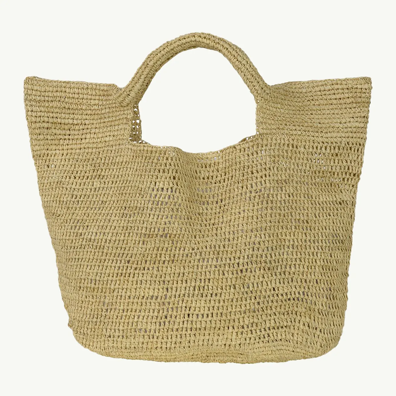 RAFIA BEACH BAG NATURAL