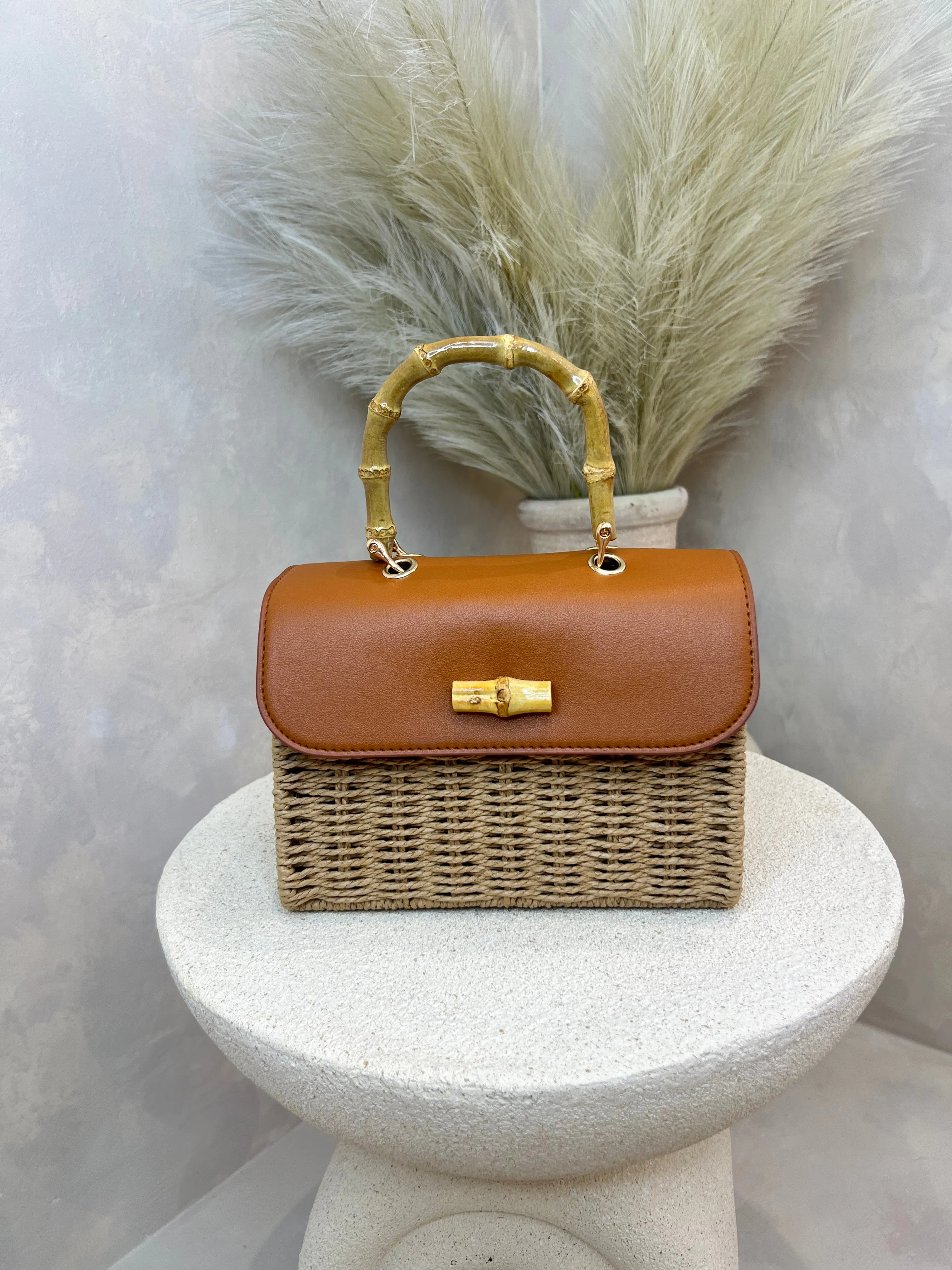 Rattan Handbag