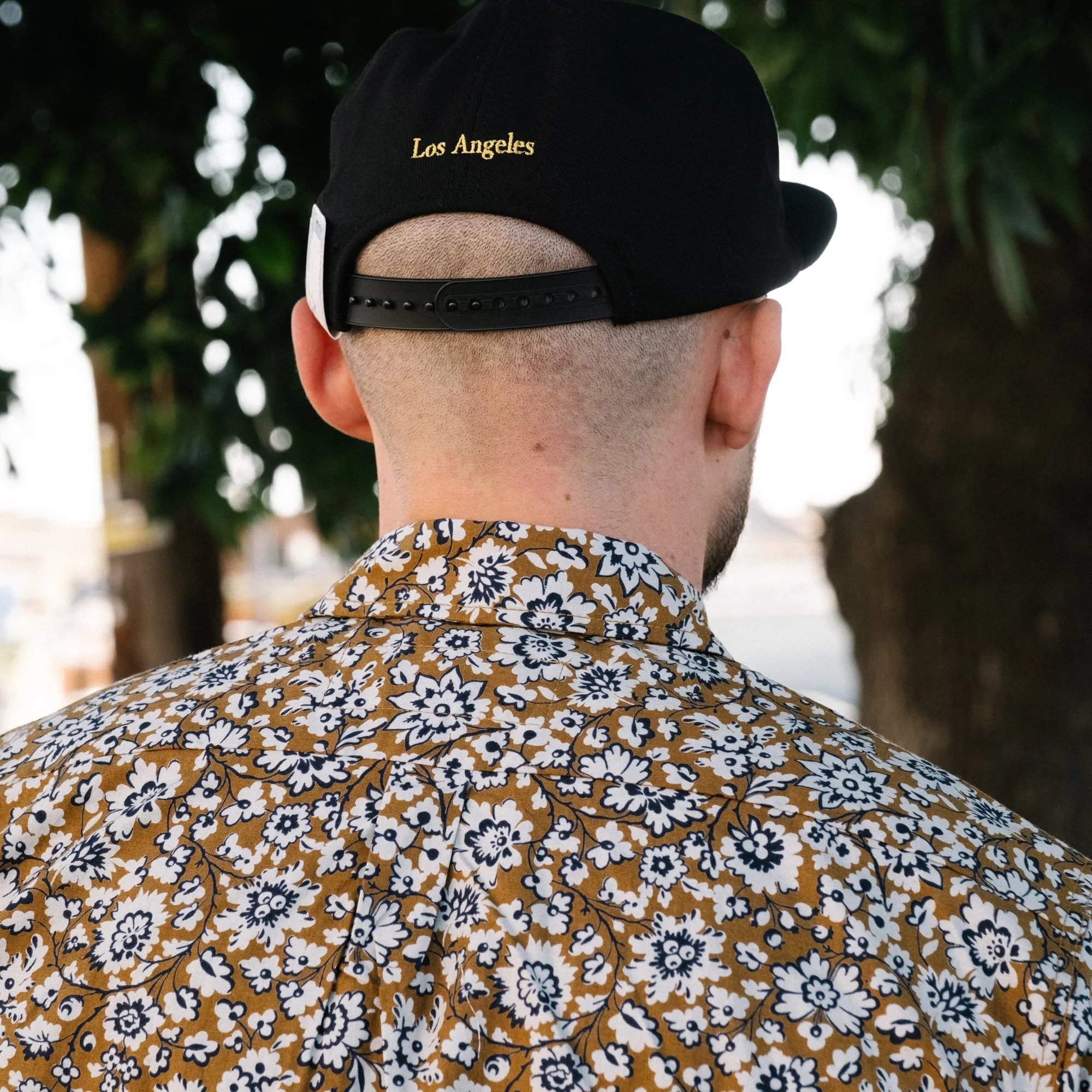 Rogue Territory Maker Shirt Gold Floral FINAL SALE