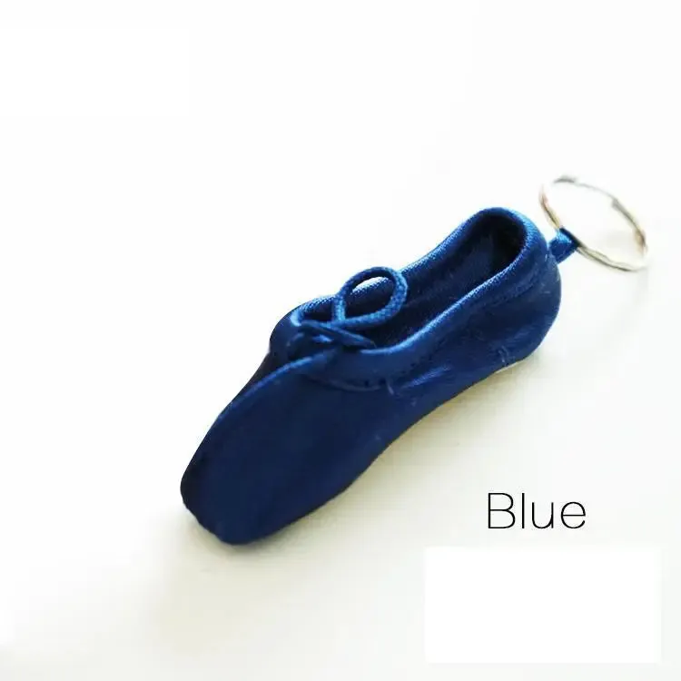 Satin Pointe Shoe Key Chain