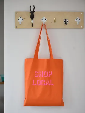 SHOP LOCAL BAG ORANGE