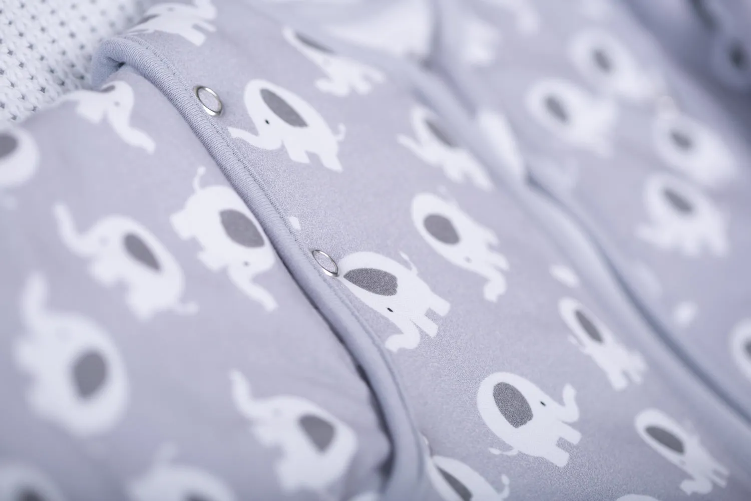 Snuggleboo Sleeping Bag - Grey Elephant