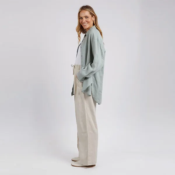 Sorrento Shirt - Sage Green